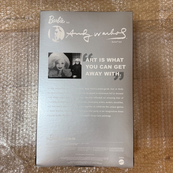 SILVER LABEL - Andy Warhol Barbie - MINT 💎 - Picture 13 of 16